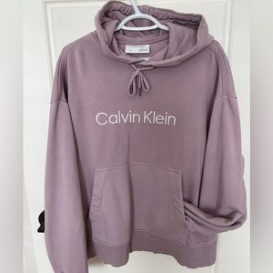 Calvin Klein medium purple hoodie